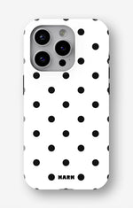 iPhone 15 Pro Max Tough Case – Mono Dots - View 1