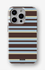 iPhone 15 Pro Max Tough Case – Latte Lines - View 1