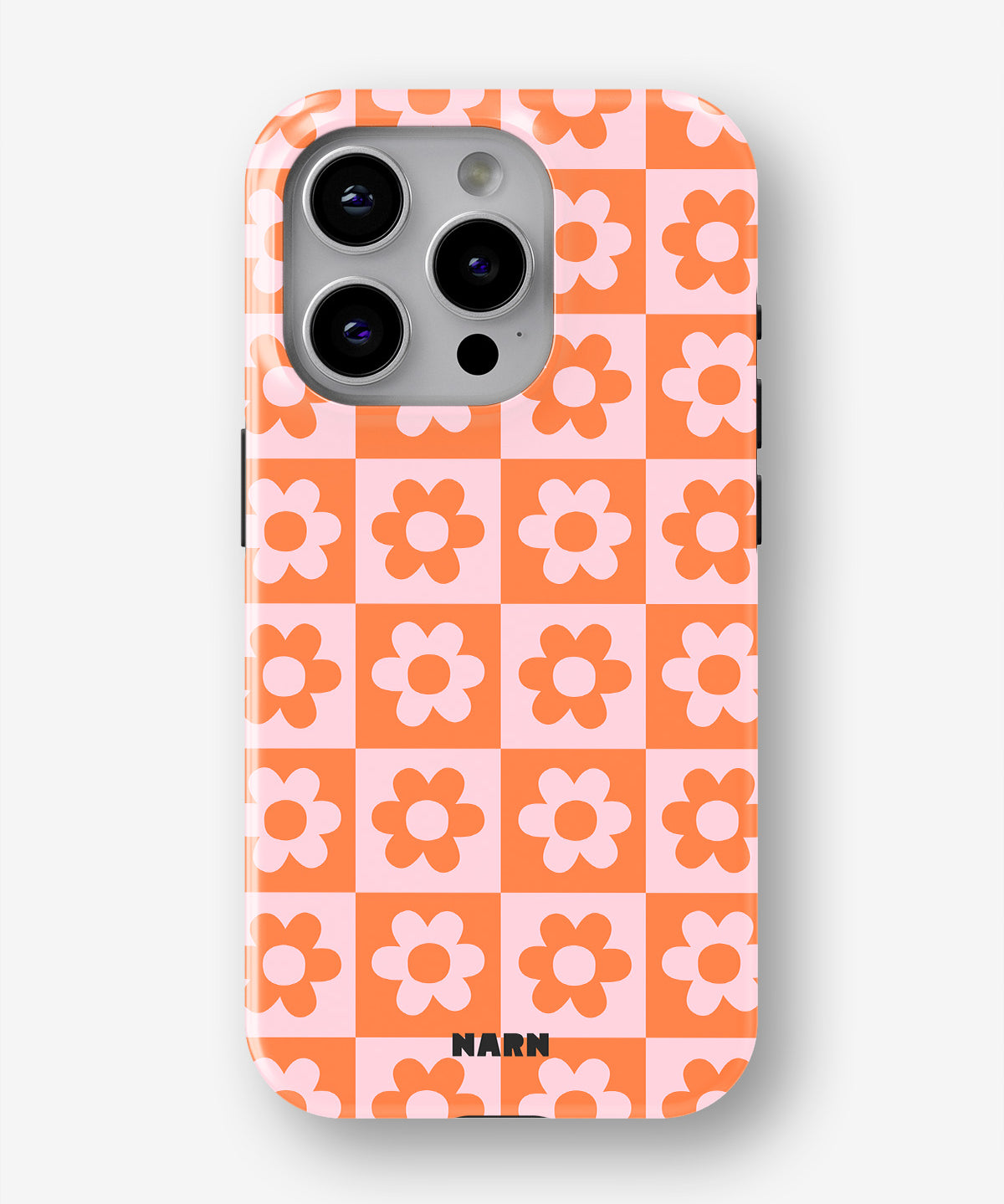 iPhone 15 Pro Max Tough Case – Peach Petals - View 1