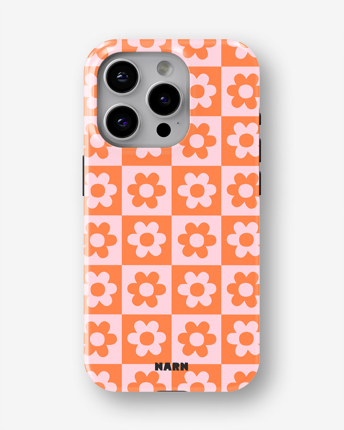 iPhone 15 Pro Max Tough Case – Peach Petals - View 1