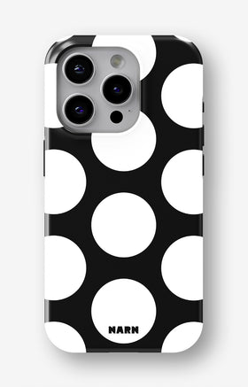 iPhone 15 Pro Max Tough Case – Bold Dots - View 1