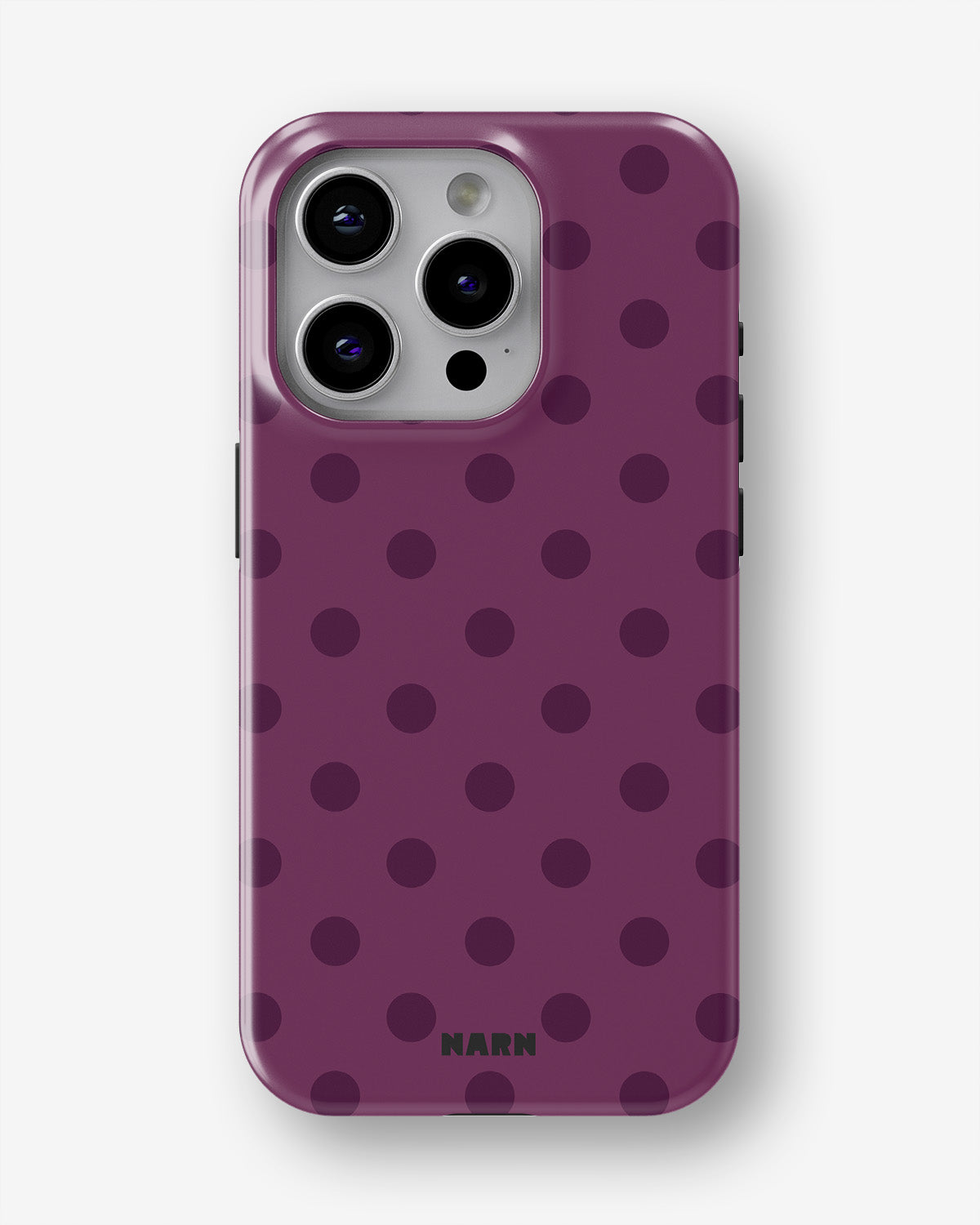 iPhone 15 Pro Max Tough Case – Plum - View 1