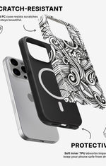 iPhone 15 Pro Max Tough Case – Japanese Pattern - View 2