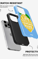 iPhone 15 Pro Max Tough Case – Lemon Quote - View 2