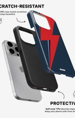 iPhone 15 Pro Max Tough Case – Blue Bowie - View 2