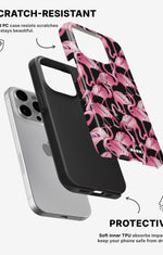iPhone 15 Pro Max Tough Case – Flamingos - View 2