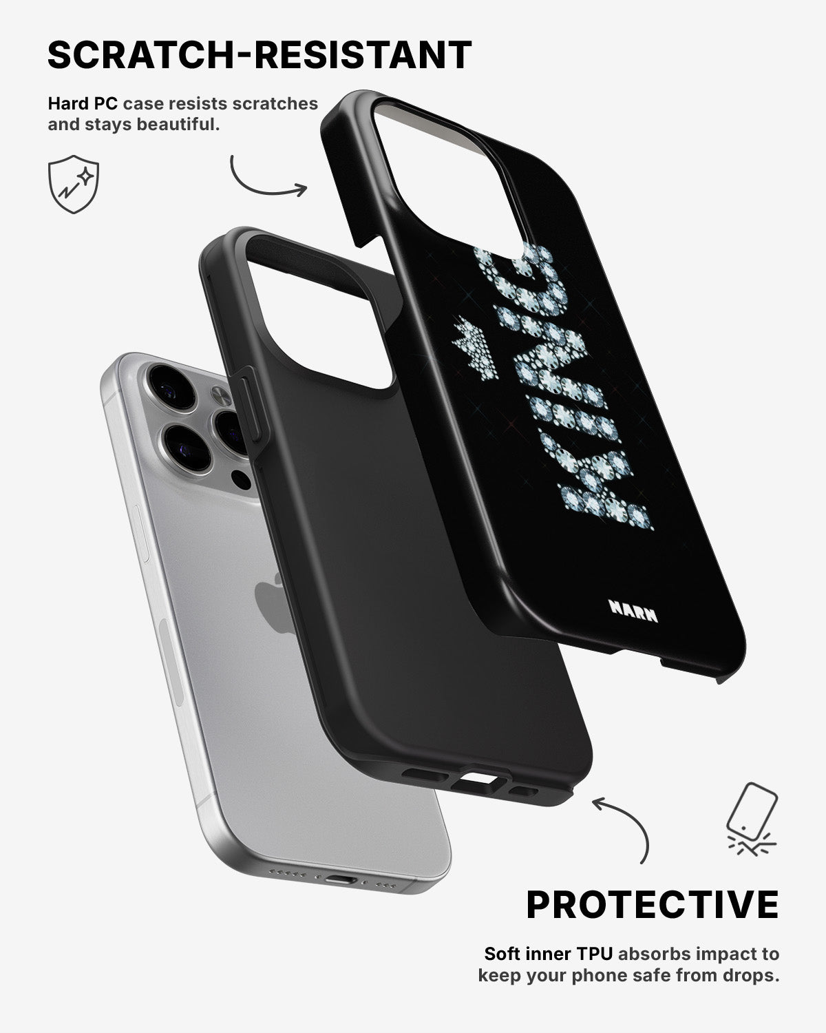 iPhone 15 Pro Max Tough Case – King - View 2