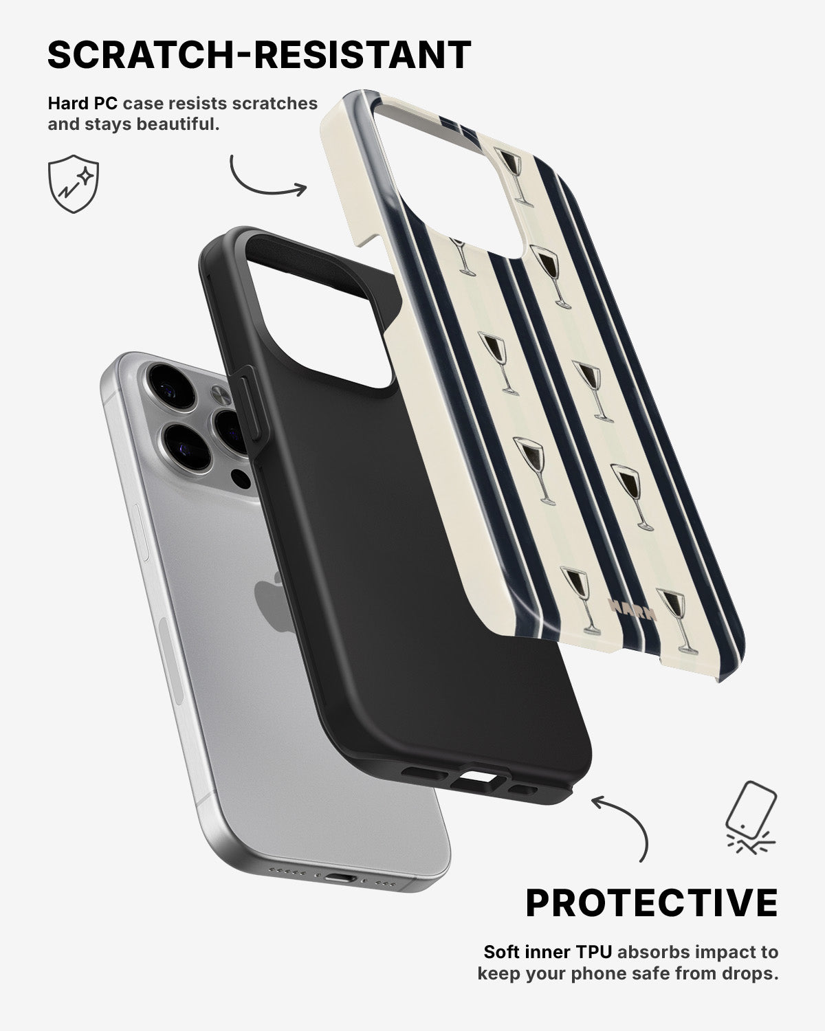 iPhone 15 Pro Max Tough Case – Sail & Sip - View 2