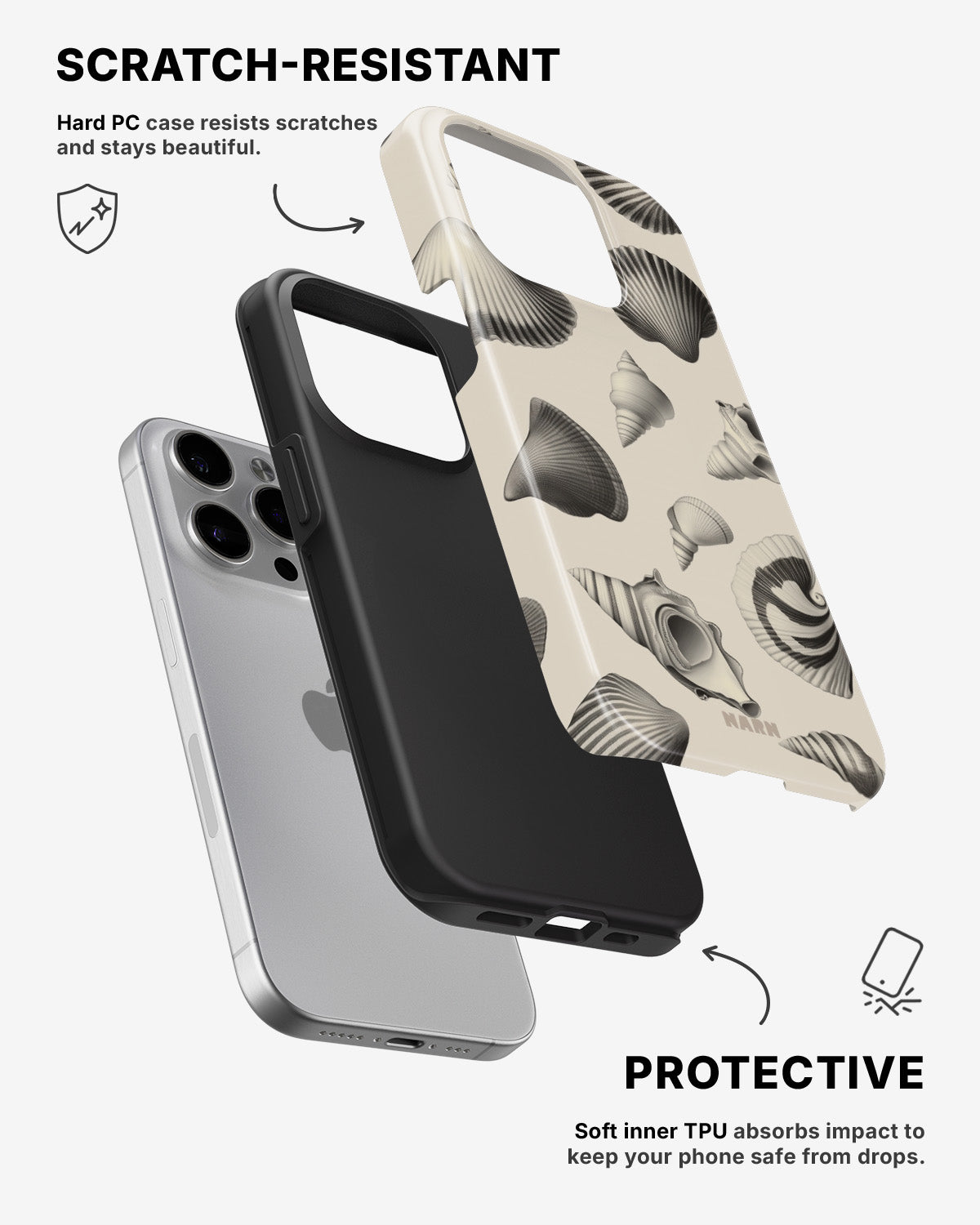 iPhone 15 Pro Max Tough Case – Silent Sea - View 2