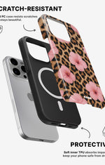 iPhone 15 Pro Max Tough Case – Leopard Flower - View 2