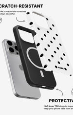 iPhone 15 Pro Max Tough Case – Mono Dots - View 2