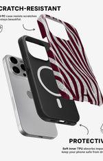 iPhone 15 Pro Max Tough Case – Velvet Zebra - View 2