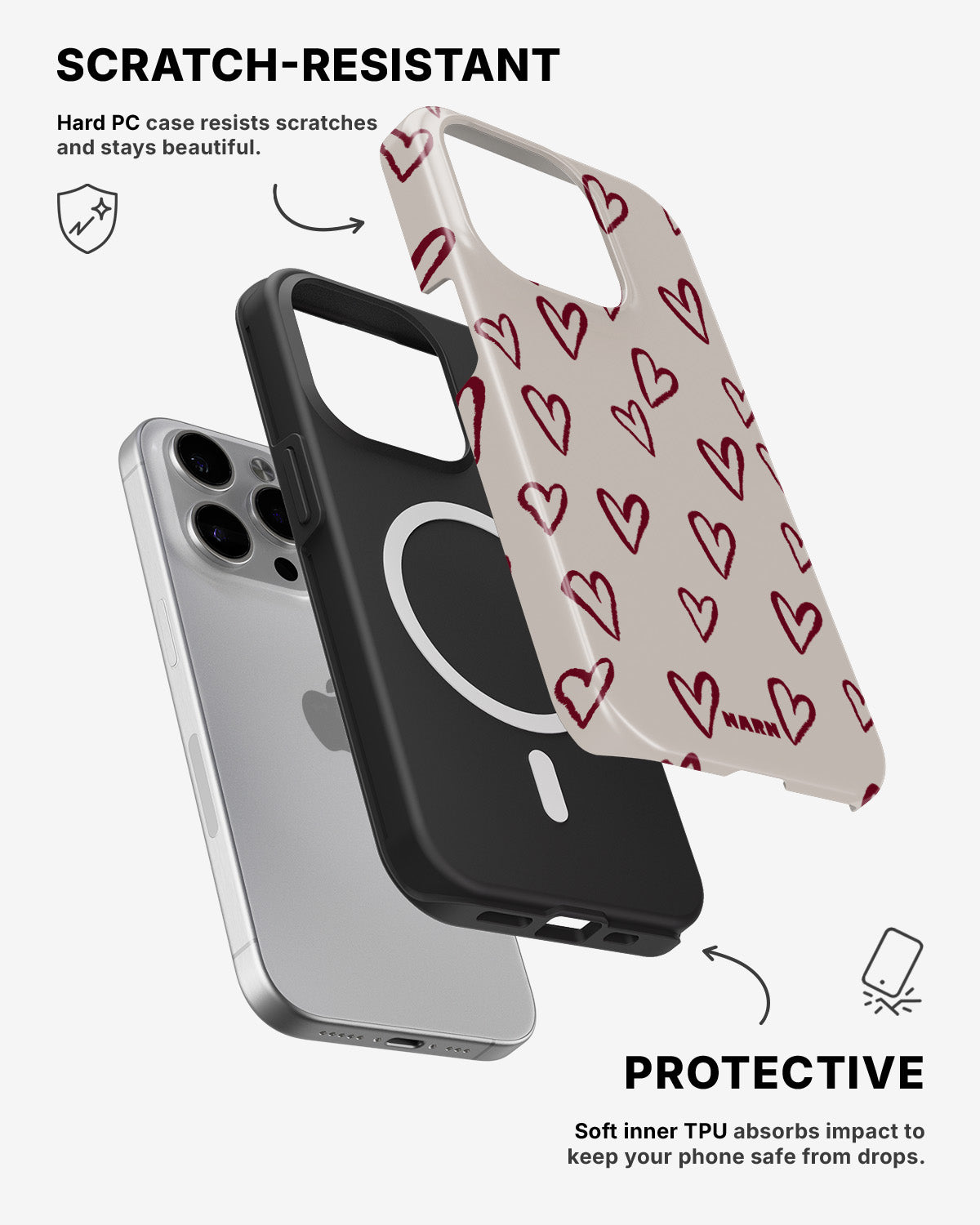 iPhone 15 Pro Max Tough Case – True Love - View 2