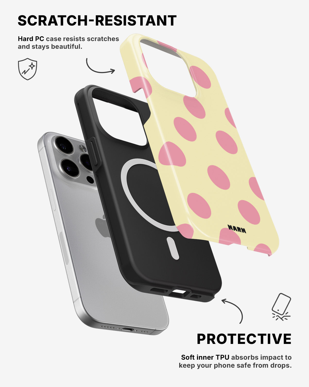 iPhone 15 Pro Max Tough Case – Cupcake - View 2