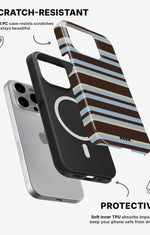 iPhone 15 Pro Max Tough Case – Latte Lines - View 2