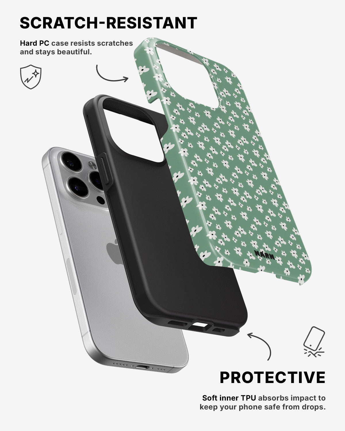 iPhone 15 Pro Max Tough Case – Meadow - View 2