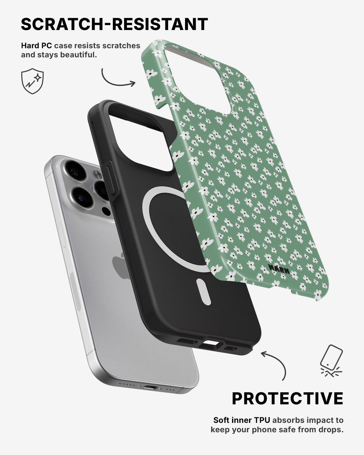 iPhone 15 Pro Max Tough Case – Meadow - View 2