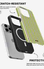 iPhone 15 Pro Max Tough Case – Matcha Lines - View 2
