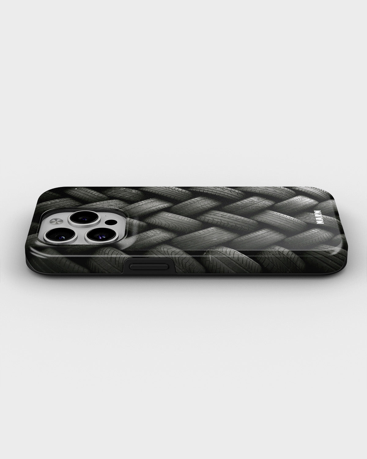 iPhone 15 Pro Max Tough Case – Tires Wall - View 3