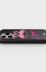 iPhone 15 Pro Max Tough Case – Beach Flamingo - View 3