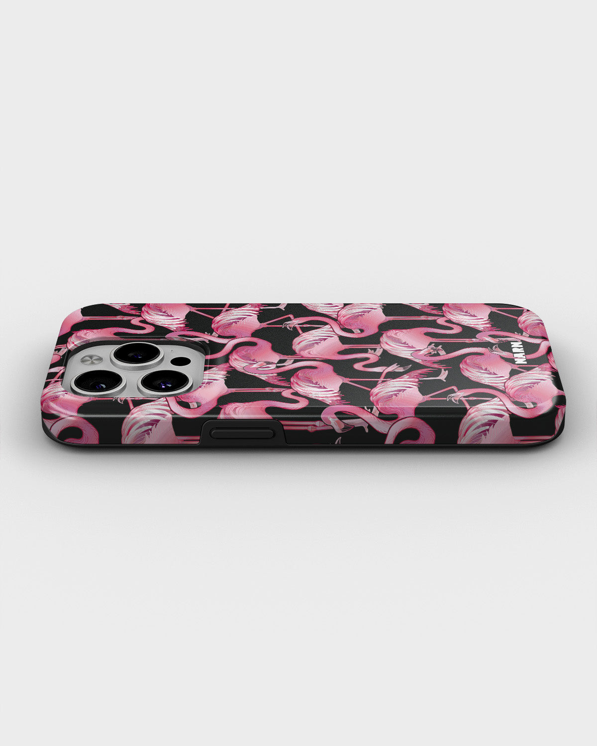 iPhone 15 Pro Max Tough Case – Flamingos - View 3