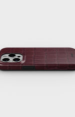 iPhone 15 Pro Max Tough Case – Rouge Croc - View 3