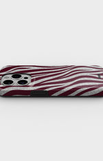 iPhone 15 Pro Max Tough Case – Velvet Zebra - View 3