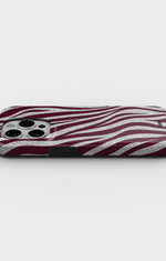 iPhone 15 Pro Max Tough Case – Velvet Zebra - View 3