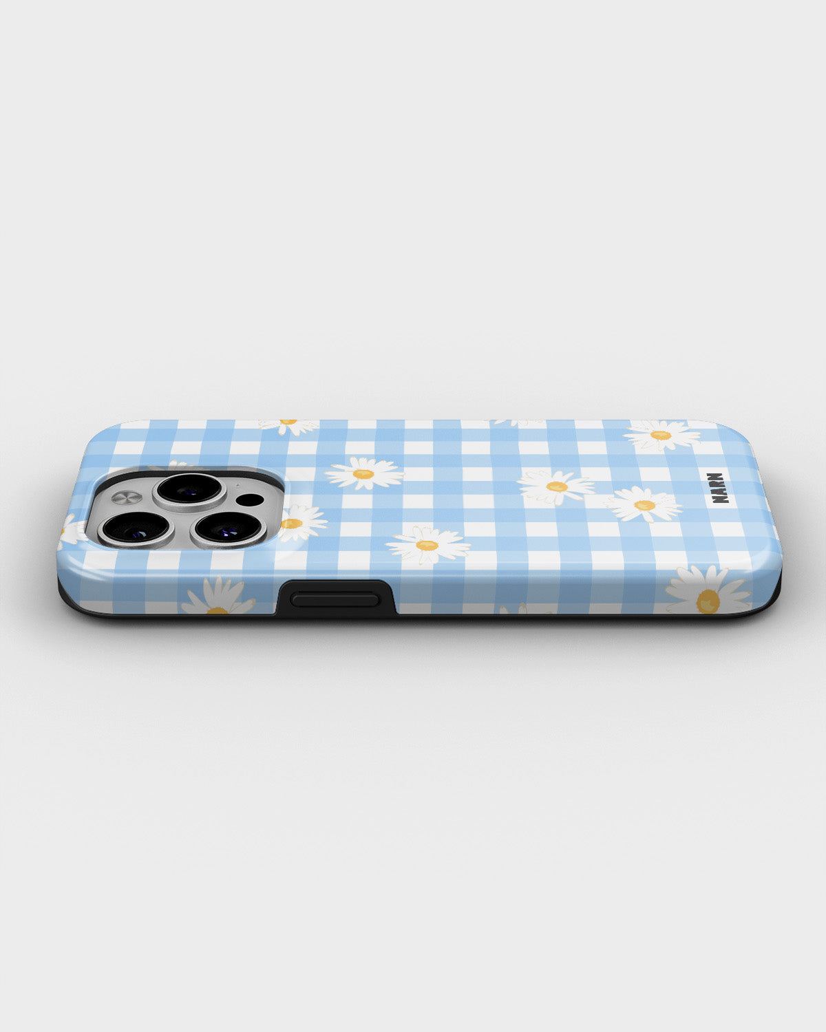 iPhone 15 Pro Max Tough Case – Blue Daisies - View 3