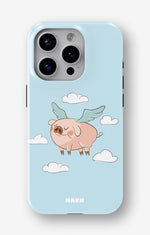 iPhone 14 Pro Max Tough Case – Dreamy Pig - View 1