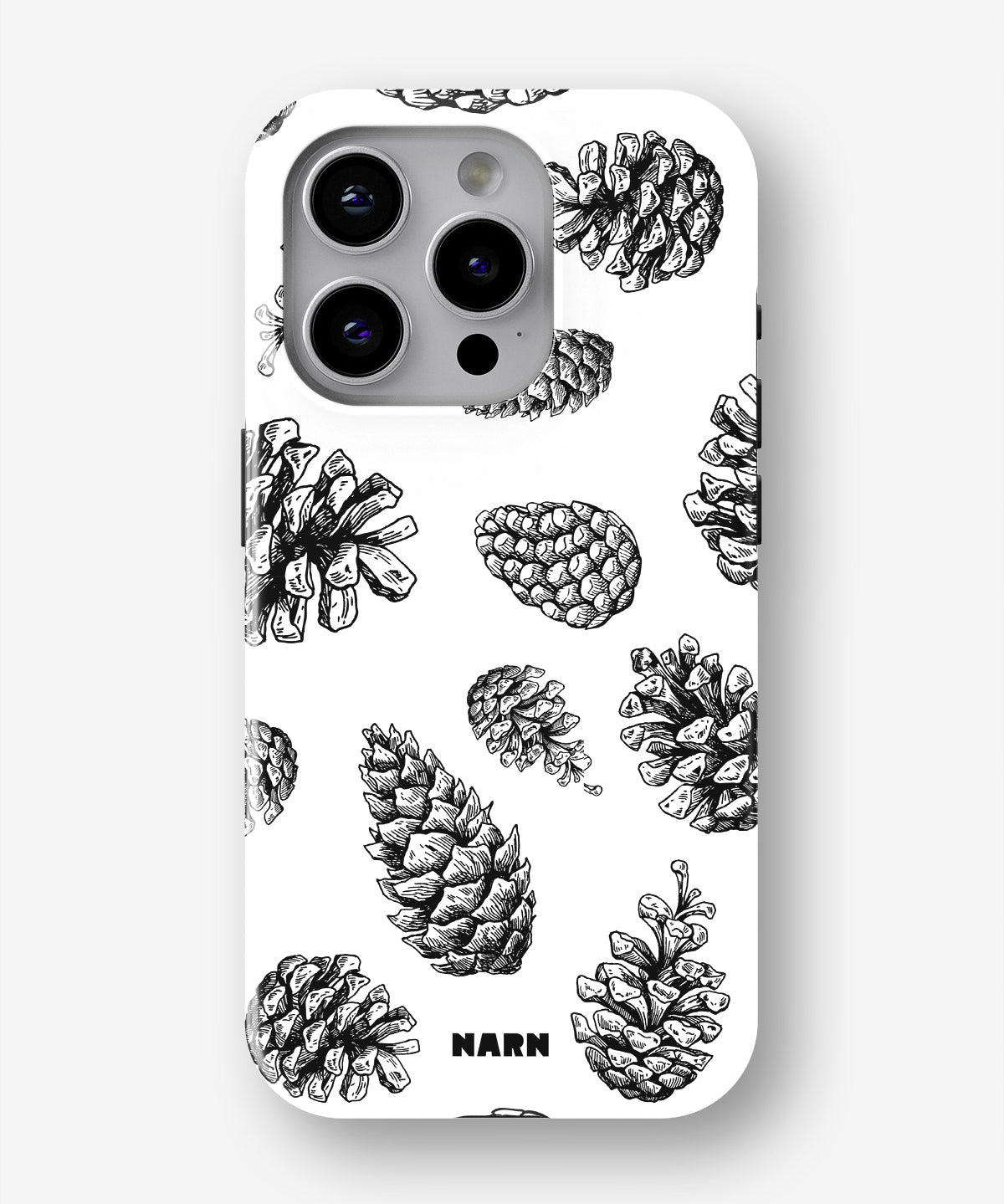 iPhone 14 Pro Max Tough Case – Pine Cones - View 1