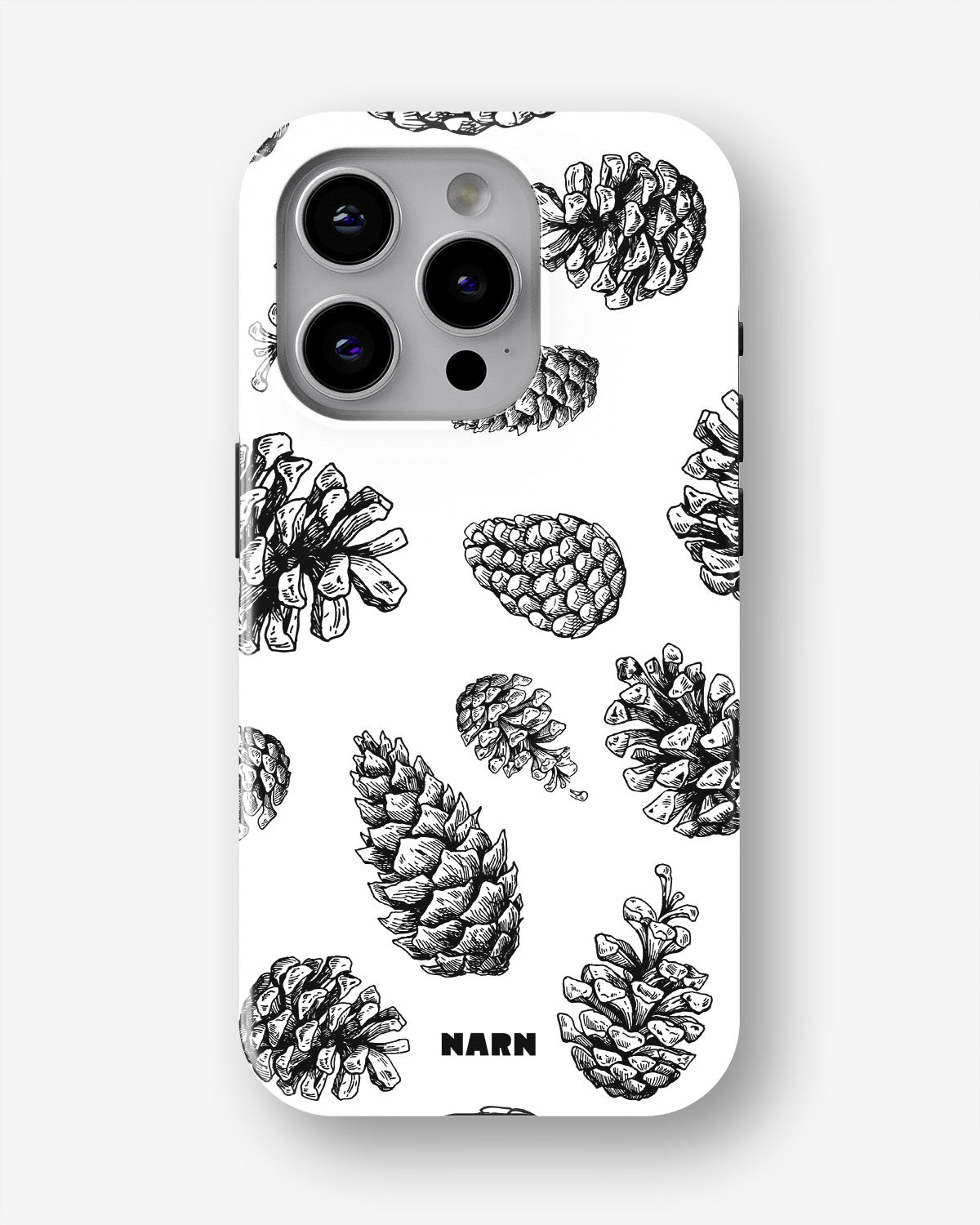 iPhone 14 Pro Max Tough Case – Pine Cones - View 1