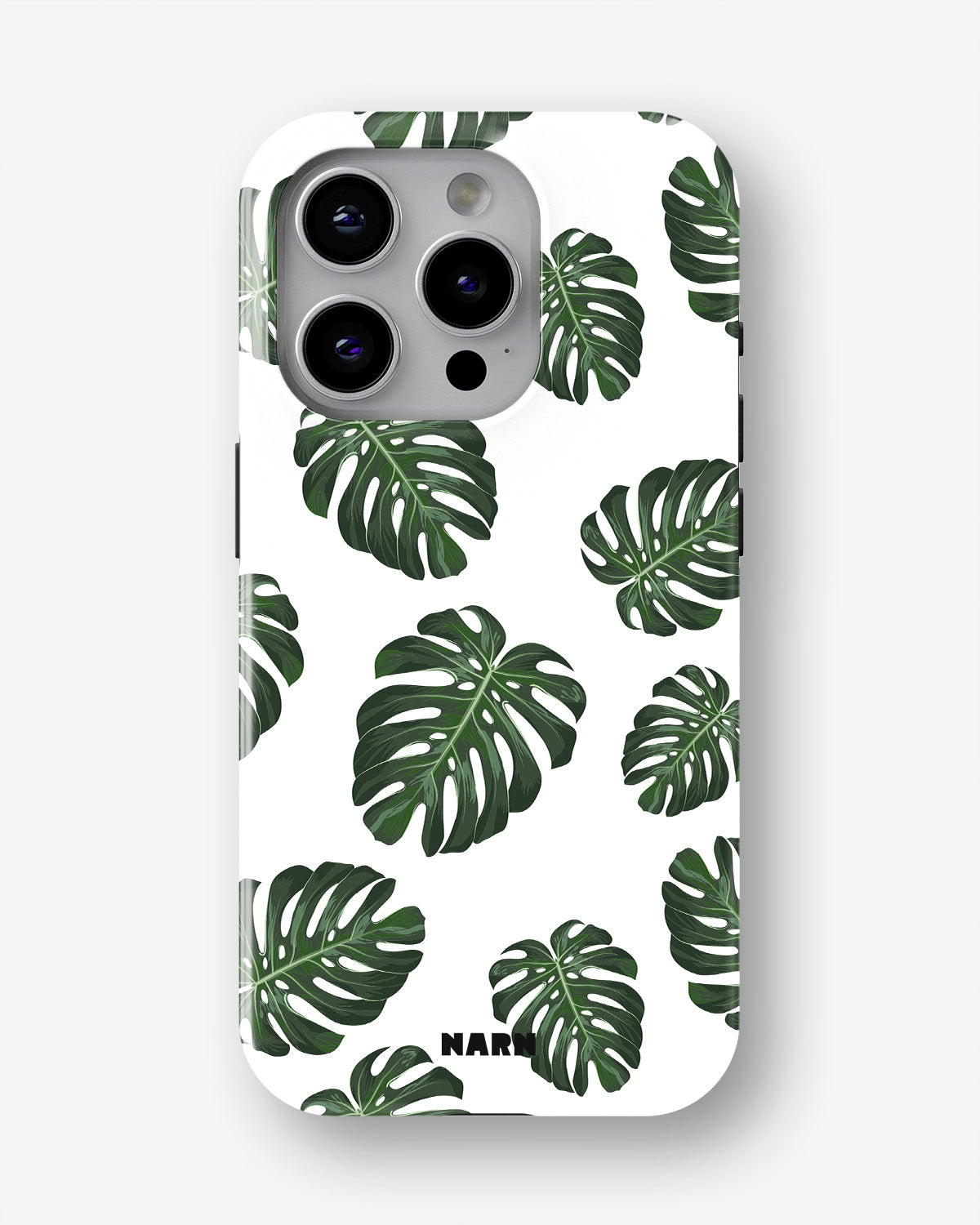 iPhone 14 Pro Max Tough Case – Monstera Pattern - View 1