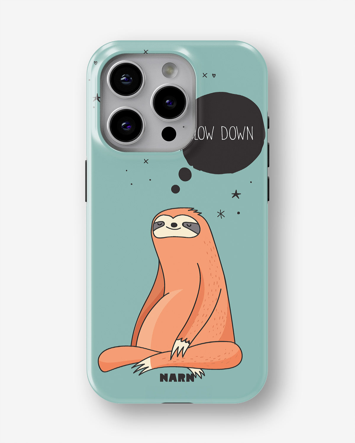 iPhone 14 Pro Max Tough Case – Slow Down Sloth - View 1