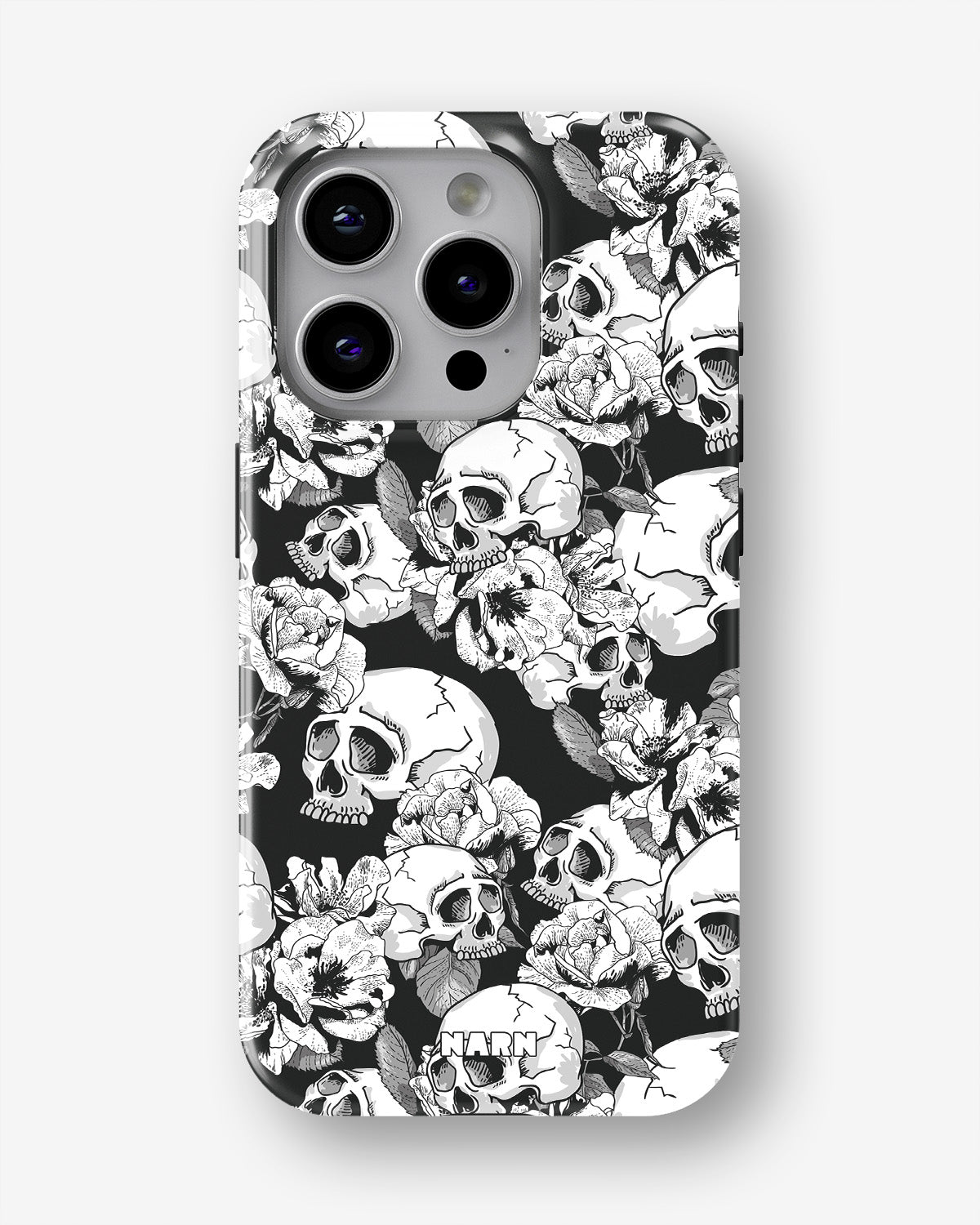 iPhone 14 Pro Max Tough Case – Skull Garden - View 1