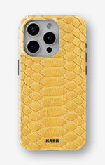 iPhone 14 Pro Max Tough Case – Yellow Snake - View 1