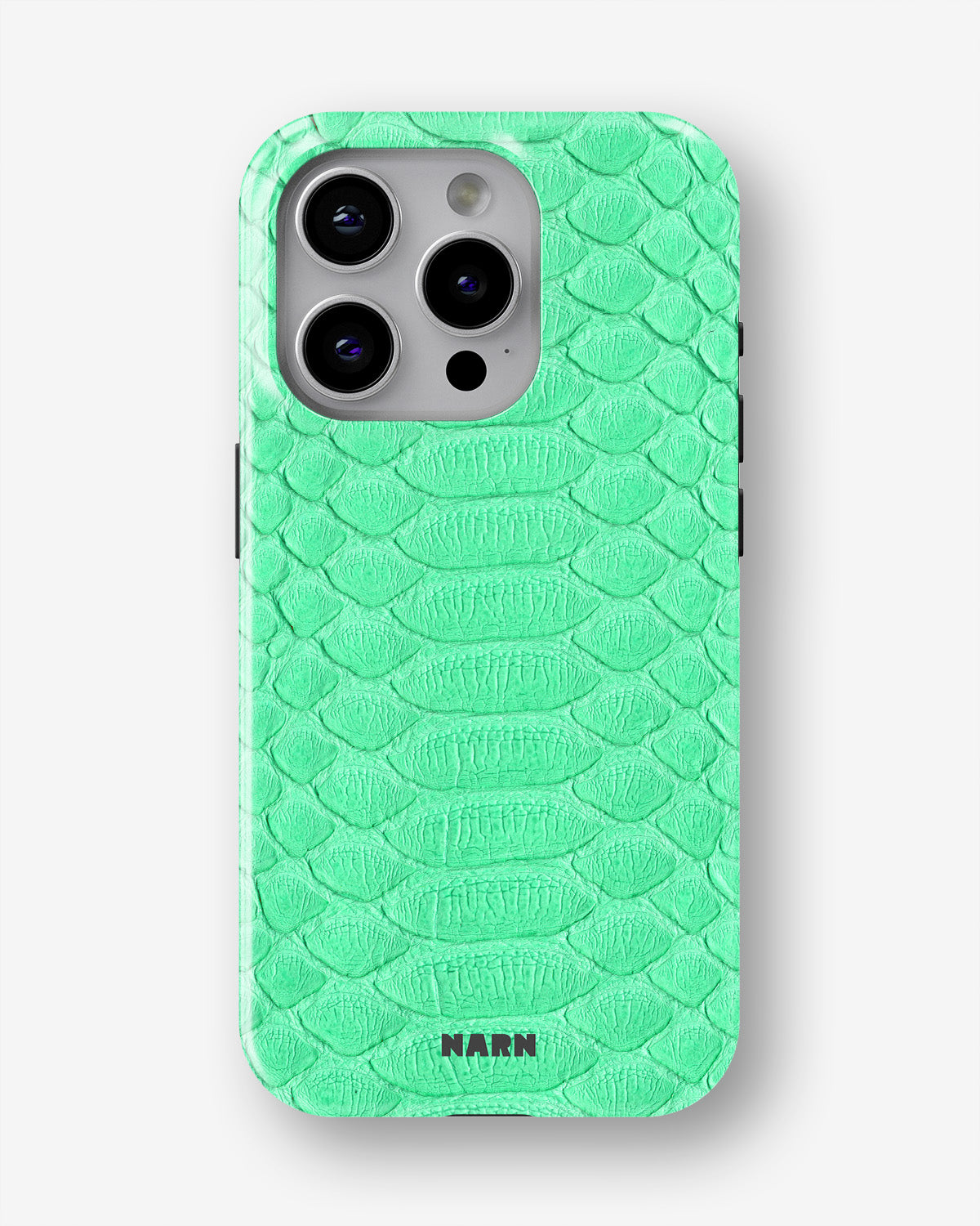iPhone 14 Pro Max Tough Case – Turquoise Snake - View 1