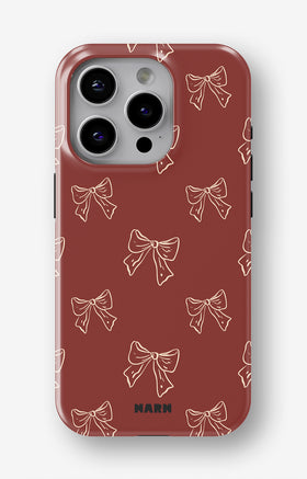 iPhone 14 Pro Max Tough Case – Cherry Bows - View 1