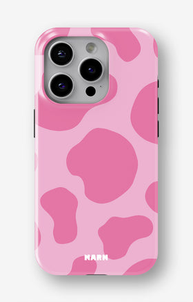 iPhone 14 Pro Max Tough Case – Pink Moo - View 1