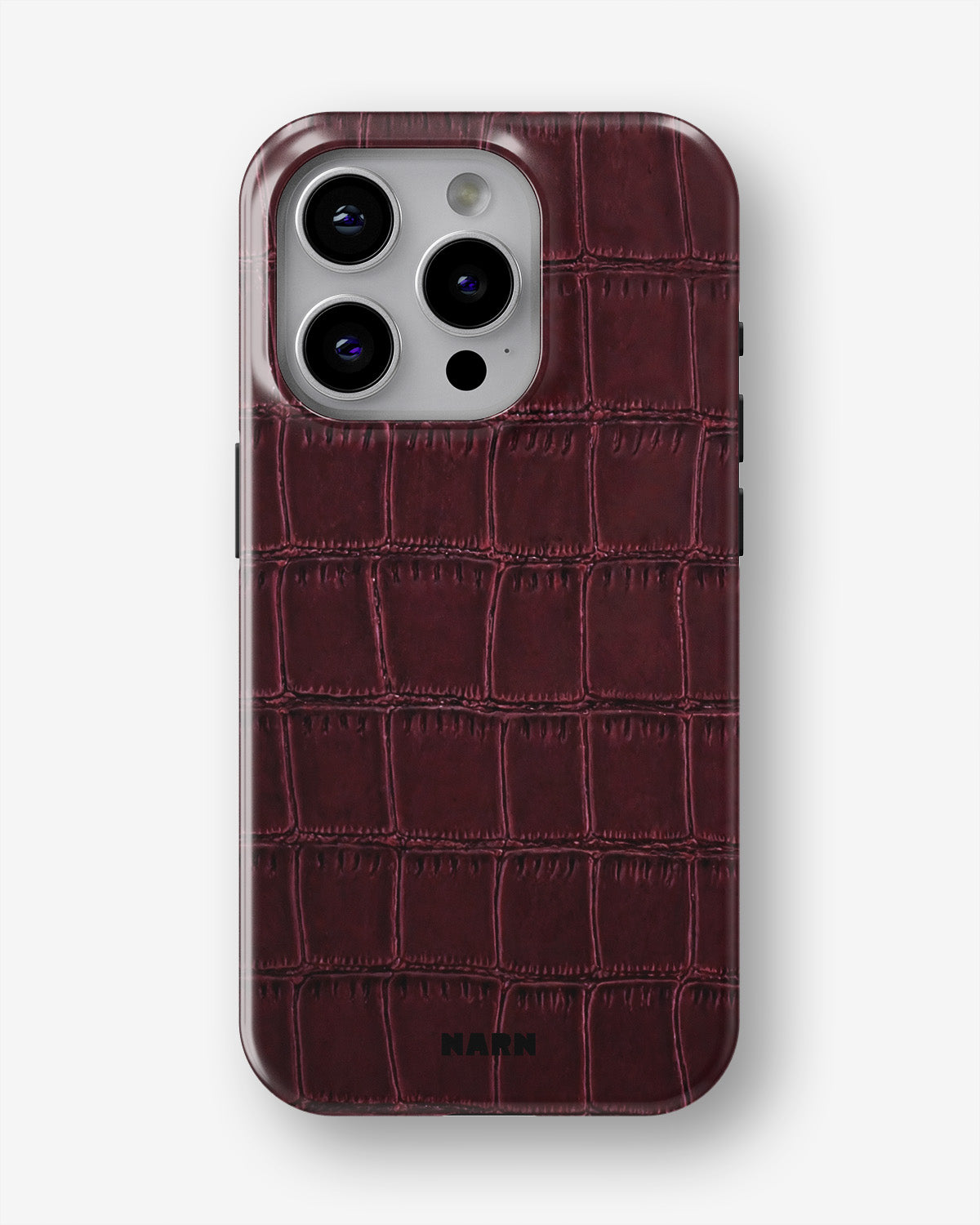 iPhone 14 Pro Max Tough Case – Rouge Croc - View 1