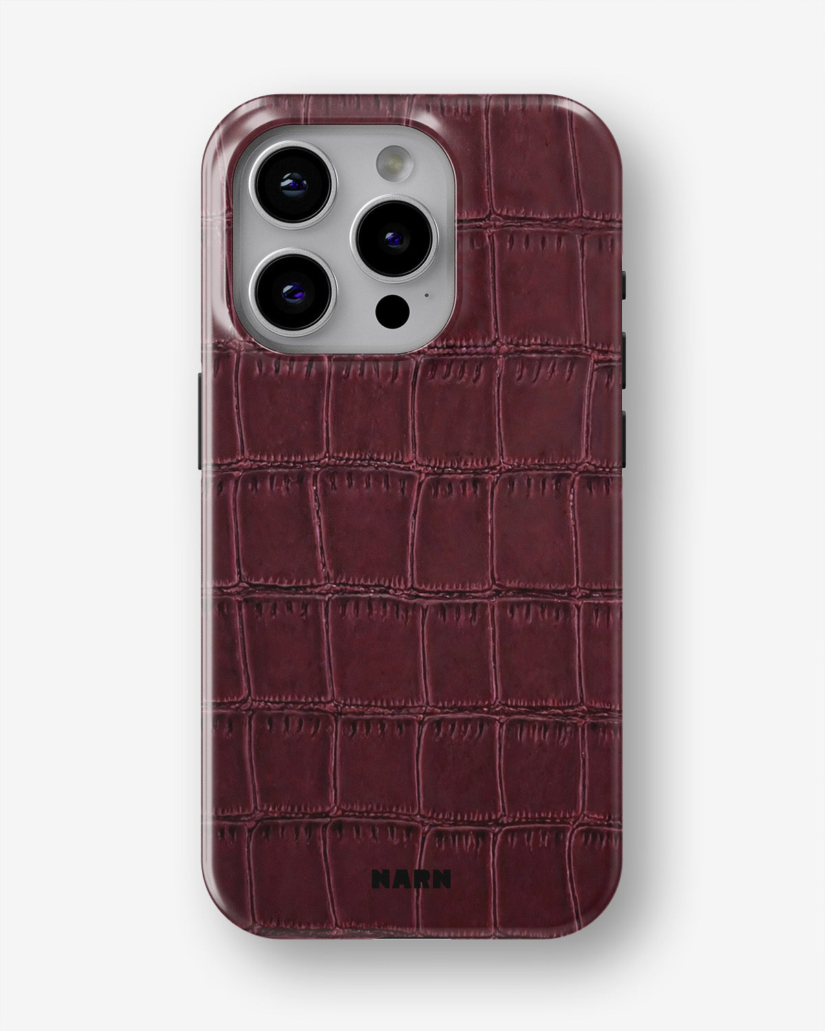 iPhone 14 Pro Max Tough Case – Rouge Croc - View 1