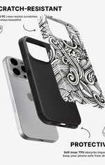 iPhone 14 Pro Max Tough Case – Japanese Pattern - View 2