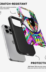 iPhone 14 Pro Max Tough Case – Abstract Eye - View 2