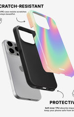 iPhone 14 Pro Max Tough Case – Rainbow Haze - View 2