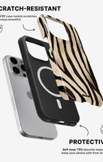 iPhone 14 Pro Max Tough Case – Wild Zebra - View 2