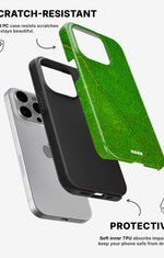 iPhone 14 Pro Max Tough Case – Green Leafy - View 2