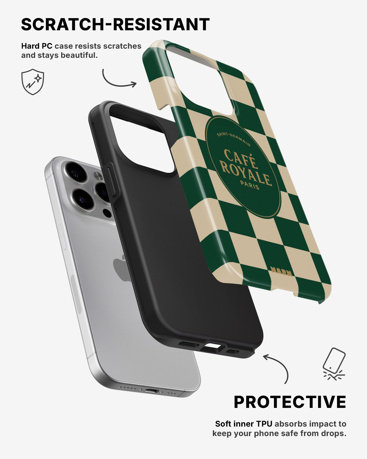 iPhone 14 Pro Max Tough Case – Cafe Royale - View 2