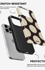 iPhone 14 Pro Max Tough Case – Bold Dots - View 2