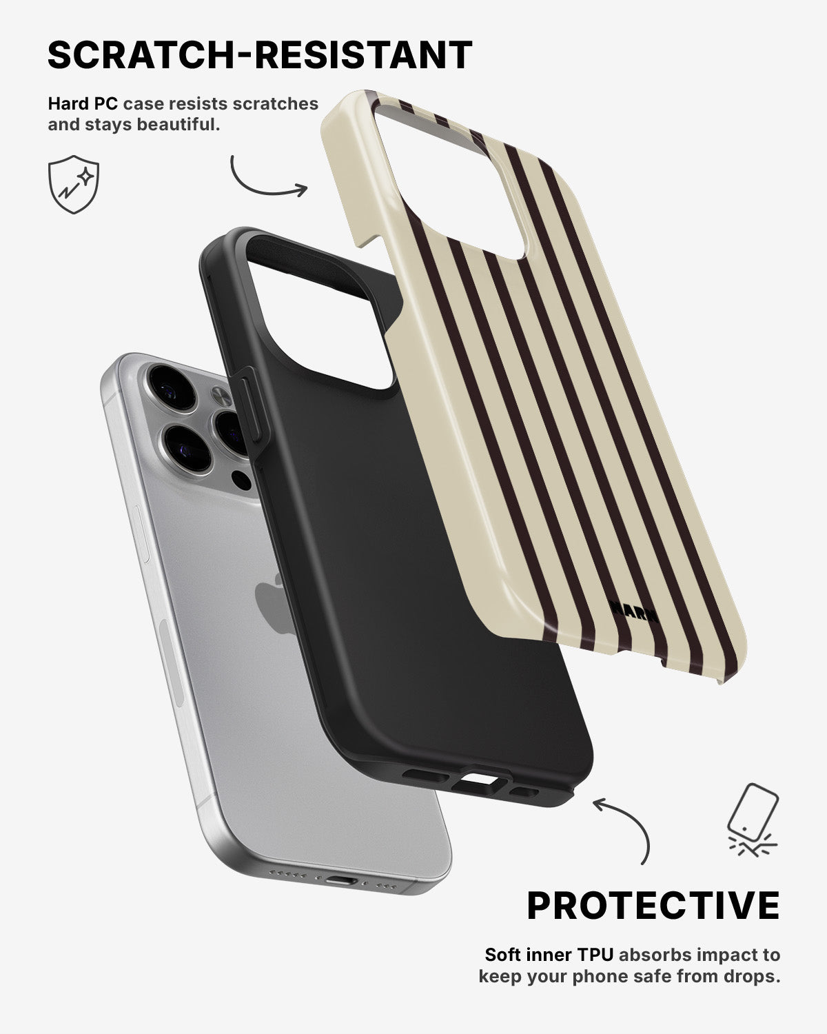 iPhone 14 Pro Max Tough Case – Class Lines - View 2