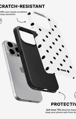 iPhone 14 Pro Max Tough Case – Mono Dots - View 2